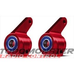 Traxxas Aluminum Steering Block Red for the Rustler/Stampede/Ban