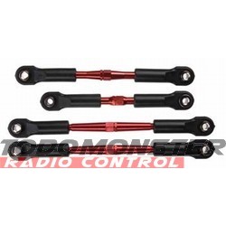 Traxxas Turnbuckle Set Rustler/Stampede Alum Red