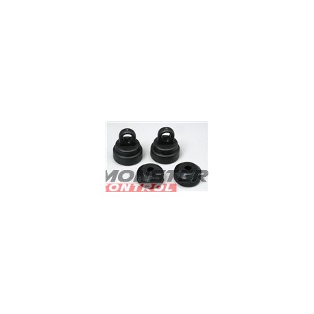 Traxxas Plastic Shock Caps & Bottoms (2)