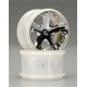 Traxxas All-Star Wheels 2.8" Rear Chrome (2)