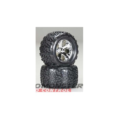 Traxxas Front All-Star Wheels w/2.8" Talon Tires (2)