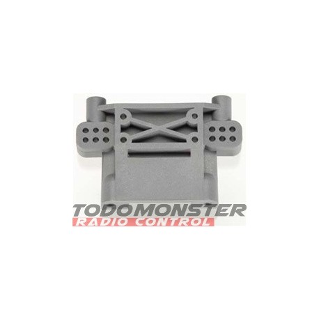 Traxxas Bulkhead Rear Gray Nitro Stampede/Rustler