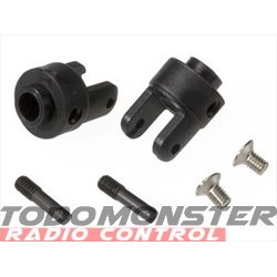 Traxxas Differential Output Yokes Black (2)