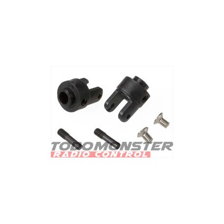 Traxxas Differential Output Yokes Black (2)