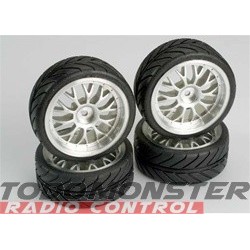 Traxxas Mounted Protrax Directional Tires (4)