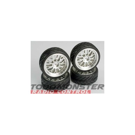 Traxxas Mounted Protrax Directional Tires (4)