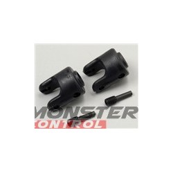 Traxxas Diff Output Yokes W/Screw Yoke Pins 2.5 (2)