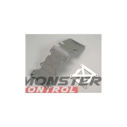 Traxxas Skidplate/Rear Plastic Gray T-Maxx 3.3