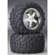 Traxxas Mounted T-MAX Tires & Wheels (2)