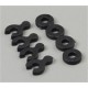 Traxxas Caster Spacers W/Shims T-Maxx 2.5 (4)