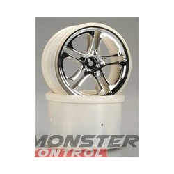 Traxxas Wheels SS 3.8" Chrome Revo/Maxx