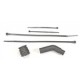 Traxxas Pipe Coupler Exhaust Deflector Ties Revo