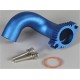 Traxxas Header Blue Anodized Nitro Rustler 2.5