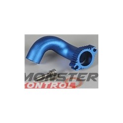 Traxxas Header Blue Anodized Nitro Rustler 2.5