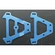 Traxxas Front/Rear Aluminum Bulkhead Anodized Blue Revo