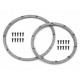 HPI Wheel Bead Lock Rings Silver Baja