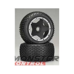 HPI Dirt Buster Block Tire S Compound Black Wheel Baja