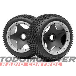 HPI Racing Dirt Buster Block Tire HD Compound/Blk Wheel