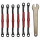 Traxxas Aluminum Turnbuckles Red Jato