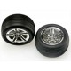 Traxxas Tires & Wheels Assembled Front 2.8" (2)