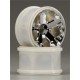 Traxxas Wheels Chrome 2.8 Front Jato 3.3