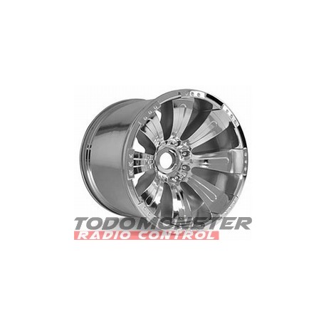 Axial 8-Spoke Oversize Wheel Chrome