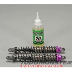 HPI Aluminum Threaded Shock Set 137-207MM Baja (2)