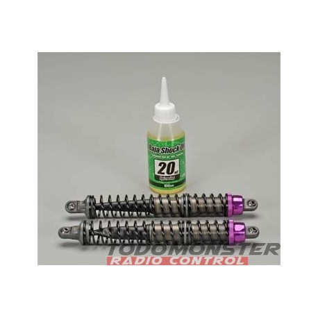 HPI Aluminum Threaded Shock Set 137-207MM Baja (2)