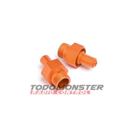 HPI Front Hex Hub 24mm Orange Baja (2)