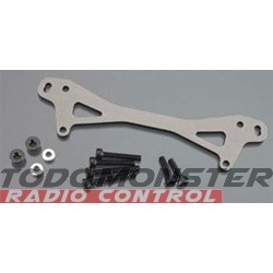 HPI Rear Shock Mount Plate A Gunmetal/+12mm Baja