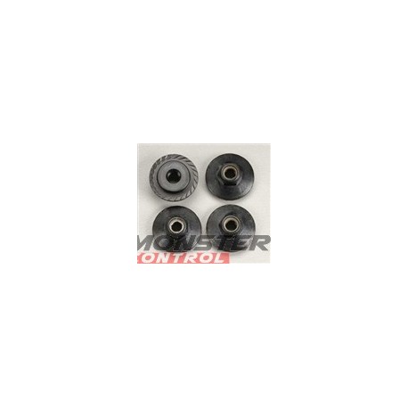 HPI Flanged Lock Nut M5X8MM Black Savage X