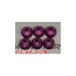 HPI Cone Washer 3X10X3.5MM Purple Hellfire (6)