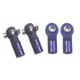 Imex Alum Blue Tie Rod Ends Revo