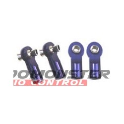 Imex Alum Blue Tie Rod Ends Revo