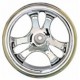 Imex 44 Series Romulin Chrome Silver Rims (2)