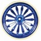 Imex 44 Series Lizzard Chrome Blue Rims (2)