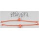 Dubro Body Klip Retainers Orange (2)