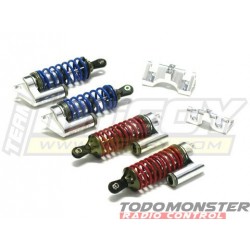 Integy Msr6 Piggyback Shock Set (4) Revo Silver