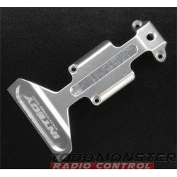 Integy Alloy Rear Skid Plate Revo Silver