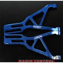 Integy Alloy Front Lower Arm L & R Blue Revo (2)