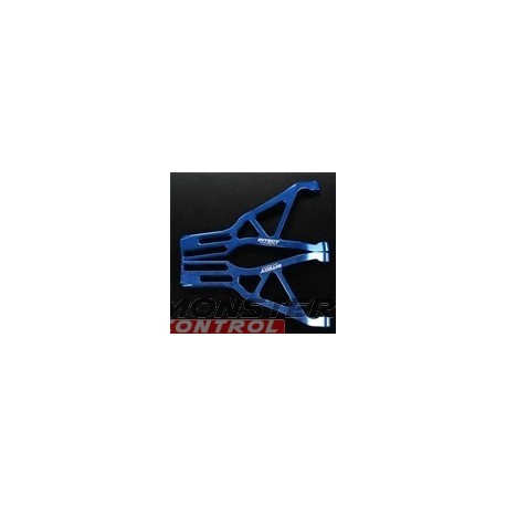 Integy Alloy Front Lower Arm L & R Blue Revo (2)