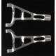 Integy Alloy Front Upper Arms L & R Revo Silver