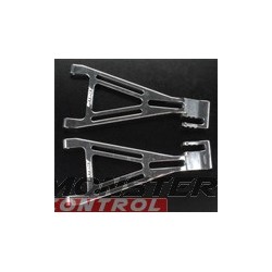 Integy Alloy Rear Left Rght Lower Arms Revo Silver