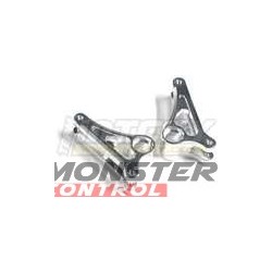 Integy front rocker arms are constructed of alloy and blue in co