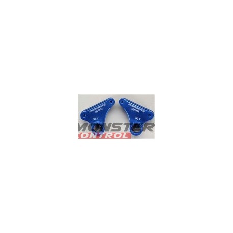 Integy Alloy Pro2 Rear L/R Rocker Arm Blue Revo