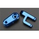 Integy Alloy Left & Right Servo Arm Revo Blue