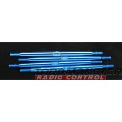 Integy Aluminum Standard Pushrod Revo (4) Blue