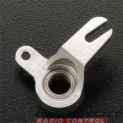 Integy Ball Bearing Throttle Mix Arm Silver Revo