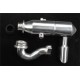 Integy Max-Flow Tuned Pipe Set 7.3MM Revo