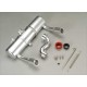 Integy Twin Exhaust Tune Pipe Set Revo